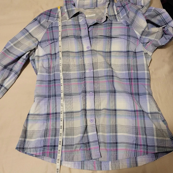 Columbia plaid long sleeve button shirt - Picture 6 of 6